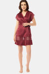 Amante Polyamide Robe - Rio Red — thumbnail 4